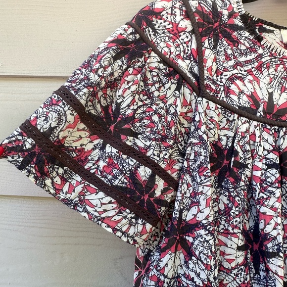 Sea New York Kaleidoscope Printed Blouse Top - Picture 5 of 9